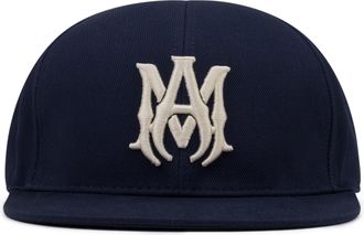 Amiri Blue MA Fitted Cap