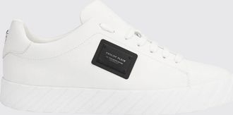 Philipp Plein Sneakers basse in pelle liscia con logo applicato