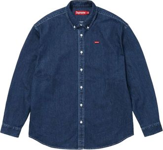 SUPREME Camicia denim Small Box - Blu