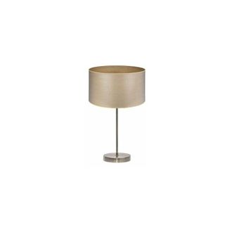 Fabrilamp Sobremesa Alto Tania 1xe27 Cuero/madera Clara 62x30x30 Cm