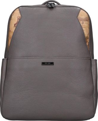 Alviero Martini 1A Classe Ld 05 8162City Rugzak - Heren - Rugzakken - Grijs - ONE Size - Leer - Tassen