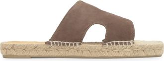 Castaner Priya Suede Slides - Brown - 36 (IT36/ UK3)