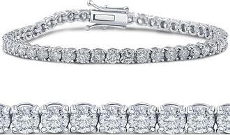 Pompeii3 6 1/4ct Lab Grown Diamond Tennis Bracelet 14K White Gold