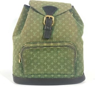 Louis Vuitton Brown Khaki Monogram Mini Backpack (Pre-Owned)