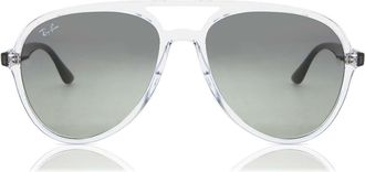 Ray-Ban RB4376 647711 Mens Sunglasses Clear Size 57