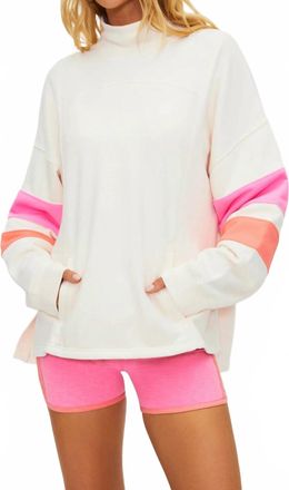 Beach Riot Jaylyn Sweatshirt In Shoreline Colorblock