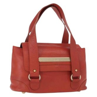 Chlo&eacute; Pre-owned Handbags, female, Red, Size: ONE SIZE Pre-owned Hand Bag