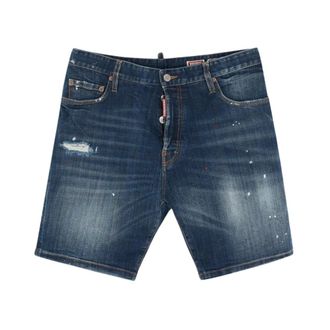 Dsquared2 Marine Denim Shorts - male - Dsquared2 - Denim Shorts - Blue - XL - Shorts