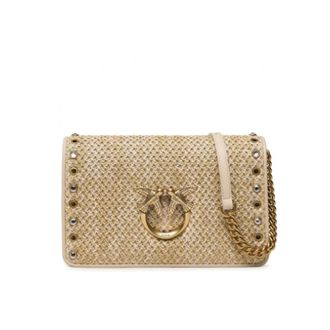 Pinko Pinko, Dames, Tassen, Beige, Maat: ONE Size