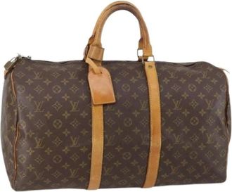 Louis Vuitton Pre-owned Weekend Bags, female, Brown, Size: ONE SIZE Pre-owned Boston Bag M41426