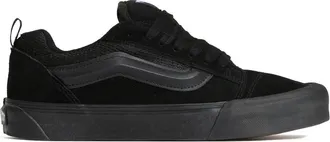 Vans Knu Skool - Dames - Sneakers - Zwart - 38 1/2 EU - Leer - Schoenen