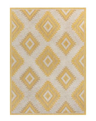 Jonathan Y Designs Jonathan Y Lior Geometric Moroccan Diamond Indoor/Outdoor Area Rug
