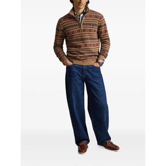 Ralph Lauren Multi Sweater - Brown