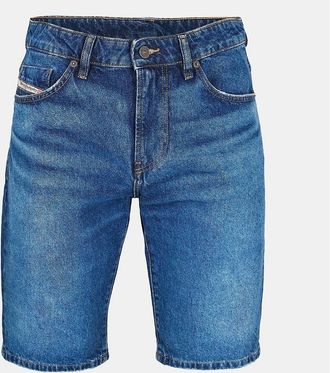 Diesel Mens Fin Slim Denim Shorts - White - Size: 28/32