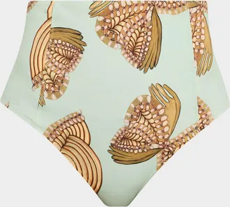 Ulla Johnson Zahara High-Waist Bikini Bottoms