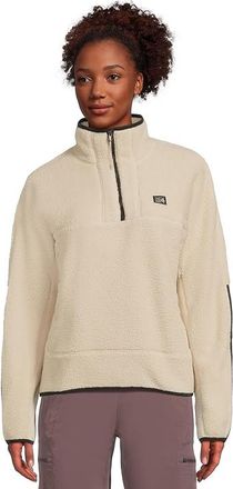Mountain Hardwear Hicamptm Fleece Pullover Womens Clothing Wild Oyster1 : LG, Polyester