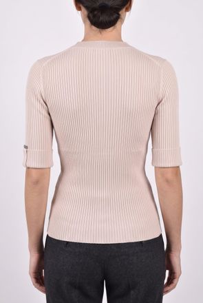 Brunello Cucinelli Ribbed Cotton Shirt - Pink