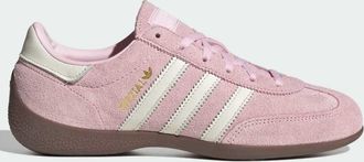 adidas Originals Handball spezial low pro sneakers in rosa baby e bianco