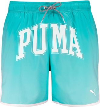 Puma Swim Mens Track Mid Shorts 1P, Mint, L