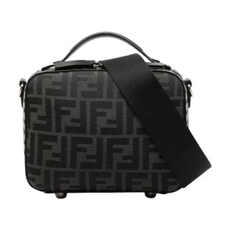 Fendi Pre-owned Square Crossbody Bag - Dames - Pre-owned - Zwart - Maat: ONE Size