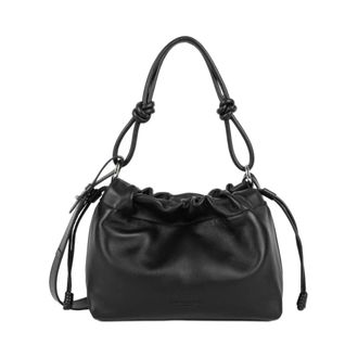 Lancaster Lush Schoudertas - Dames - Tassen - Zwart - Maat: ONE Size Leer
