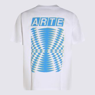 Arte Mens T-Shirts And Polos White _100 % Co