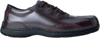 Dr. Martens Aurix Satin Finish Leren 5i Schoenen - Heren - Veterschoenen - Bruin - 43 EU - Leer - Schoenen