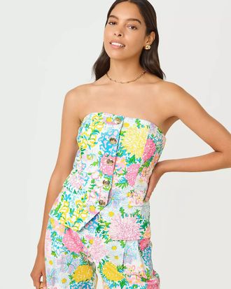 Lilly Pulitzer Danneel Strapless Top