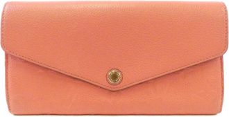 Louis Vuitton Blossom Leather Long Wallet (Bi-Fold) (Pre-Owned)