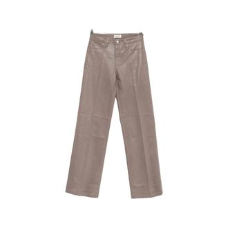 L'agence C&ccedil;ayton Coated Wide-leg Jeans