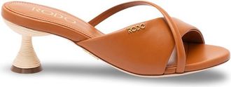 Rodo Sandals With Wicker Heel