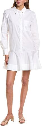 English Factory Collared Flare Skirt Dress