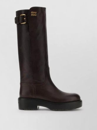 Miu Miu leather boots