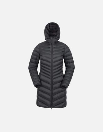 Mountain Warehouse Womens Mountain Warehouse Womens/Ladies Florence Long Padded Jacket - Black - Size: 20