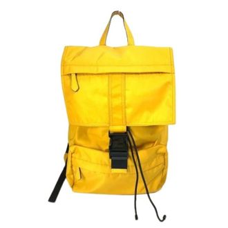 Fendi Pre-owned Backpacks, unisex, Yellow, Size: ONE SIZE Pre-owned Vintage Backpack