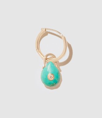 Pascale Monvoisin Créole Orso Turquoise (vendue à lunité)