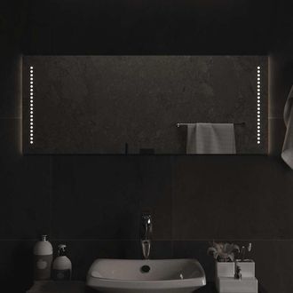 vidaXL Espejo De Ba&ntilde;o Con Led 100x40 Cm Vidaxl