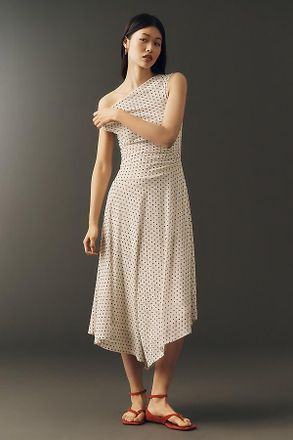 ASTR the Label Ciarra Plus Asymmetric Midi Dress