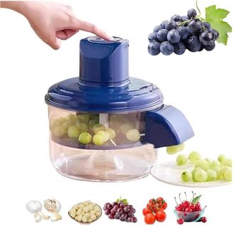 Trade Shop Trade Shop - Pelador El&eacute;ctrico Autom&aacute;tico Recargable Inteligente Para Verduras De Frutas Uvas De Ajo