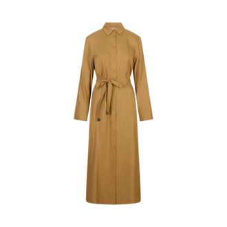 Max Mara Shirt Dresses, female, Brown, Size: XS Nordica Shirt Dress