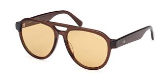 GANT GA00010 48E Mens Sunglasses Brown Size 56