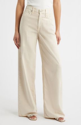 Rag & Bone Sofie High Waist Wide Leg Jeans in Sandstone at Nordstrom, Size 29