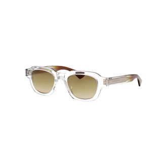 Saint Laurent 791 003 Zonnebril - unisex - Accessoires - Grijs - Maat: 48 MM Leer