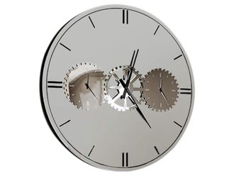 Schubiger M&ouml;bel Spiegeluhr Times