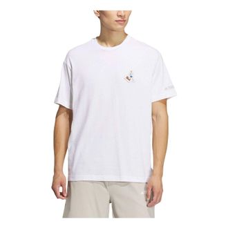 adidas Graphic Patch Polygiene T-shirt Asia Sizing White IS0297