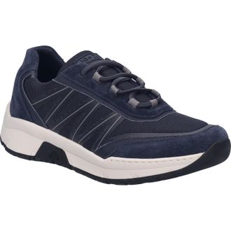 Josef Seibel Mens Men Sneaker Mitchell 07 in blue Leather - Size EU 41