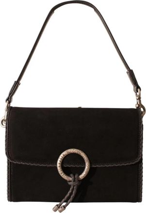 Hispanitas Izamal Handtas - Dames - Schoudertassen - Zwart - ONE Size - Tassen