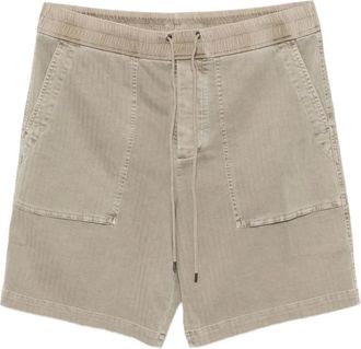 James Perse Shorts con motivo a spina di pesce - Toni neutri