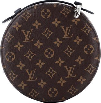 Louis Vuitton Audio Case Macassar Monogram Canvas (Authentic Pre-Loved)
