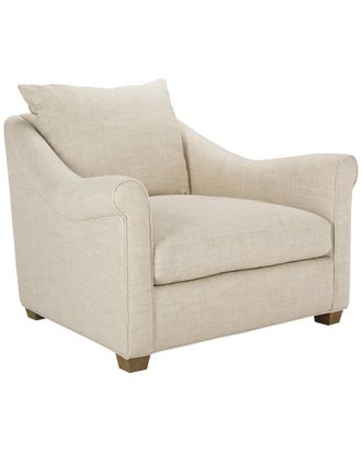 Safavieh Do Not Use Frasier Natural Linen Chair
